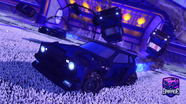A Rocket League car design from KingOfThaWolves_