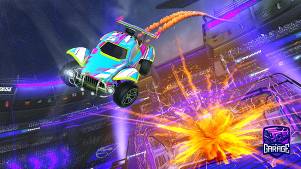 A Rocket League car design from tag-JustHype4291
