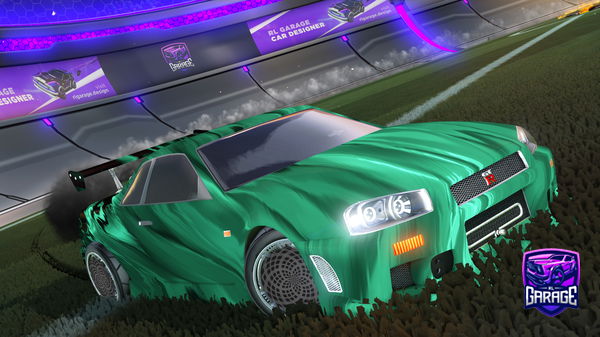 A Rocket League car design from Callau