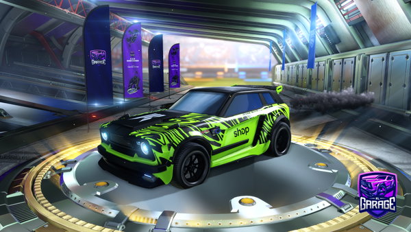 A Rocket League car design from thegoat882