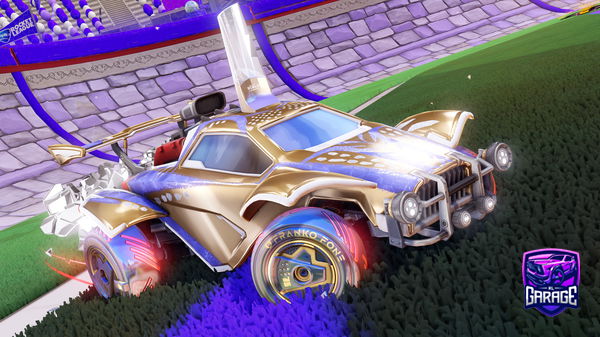 A Rocket League car design from GalaxyPhysix