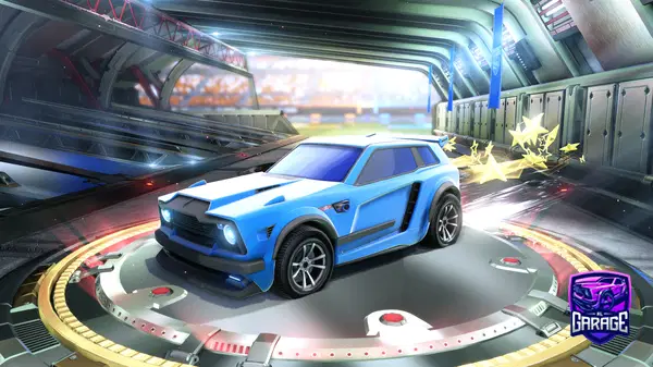 A Rocket League car design from turbotactics