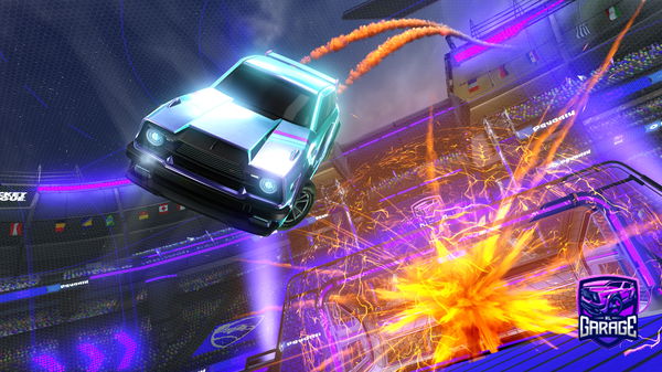 A Rocket League car design from KMO7ACCOUNT