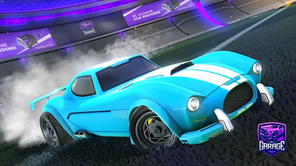 A Rocket League car design from Splitspeed