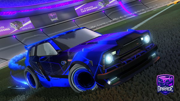 A Rocket League car design from DerekC