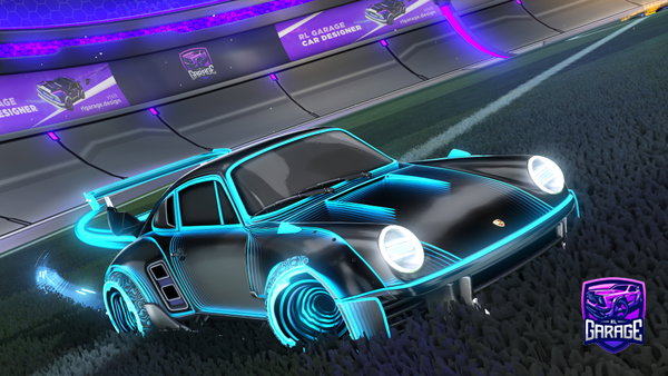 A Rocket League car design from SURGEvital