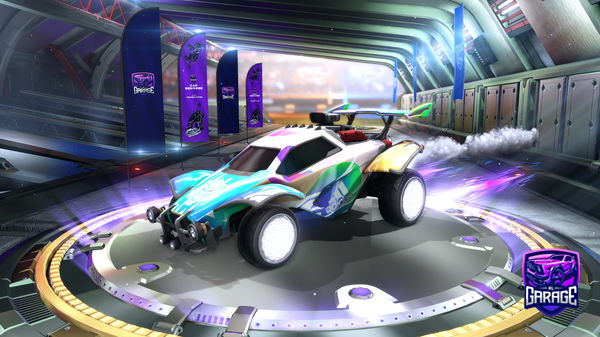 A Rocket League car design from mamadouqc