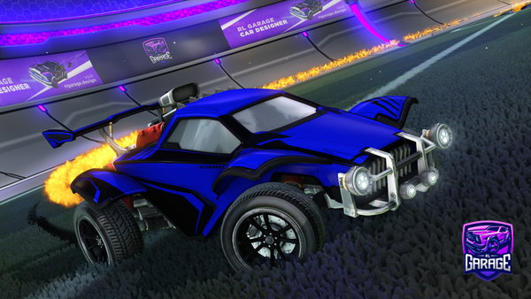 A Rocket League car design from sscdtho