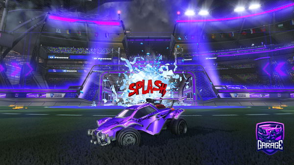 A Rocket League car design from Piggywigly