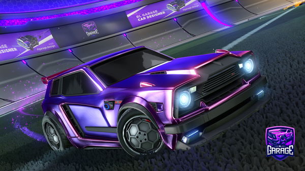 A Rocket League car design from Verrkami