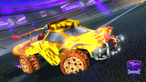 A Rocket League car design from blinKAlliance