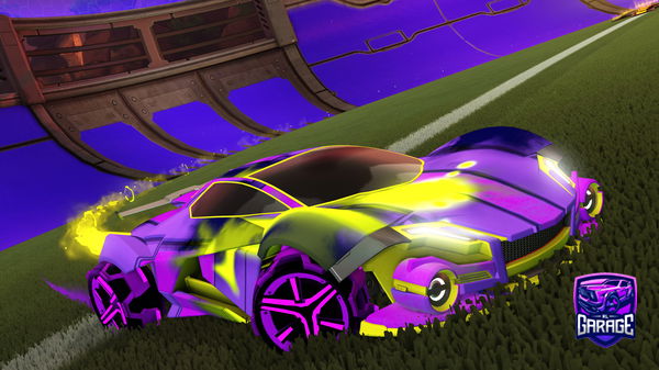 A Rocket League car design from irosario78