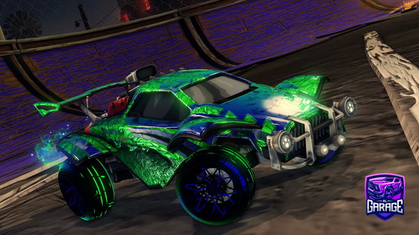 A Rocket League car design from Polar-Ray