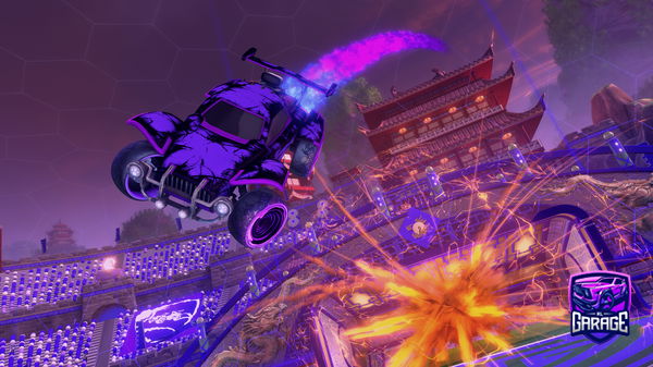 A Rocket League car design from Slavikdog23