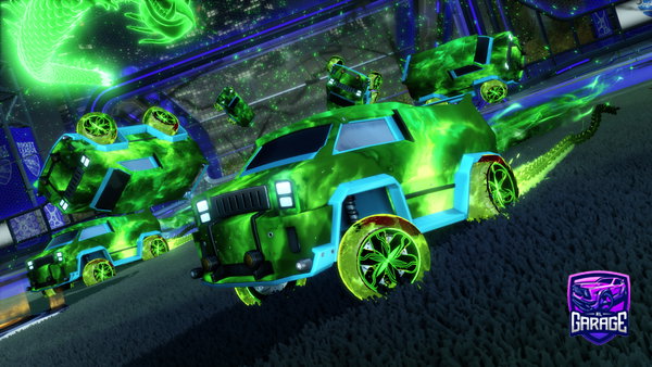 A Rocket League car design from potholders1933