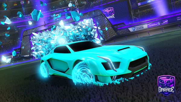 A Rocket League car design from NotYusitoo