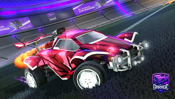 A Rocket League car design from kingofbikes