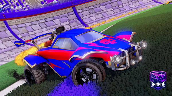 A Rocket League car design from IEatToes3