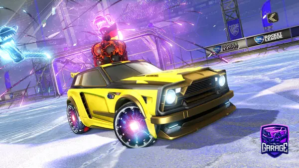 A Rocket League car design from Navid_Shah