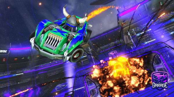 A Rocket League car design from zurig-recu