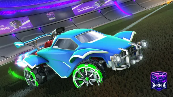 A Rocket League car design from Xcavillate