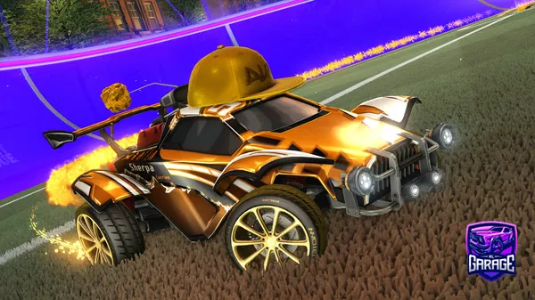 A Rocket League car design from -OTA-