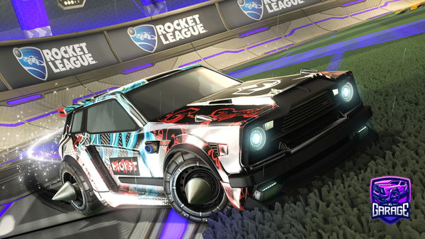 A Rocket League car design from MrTeaRl