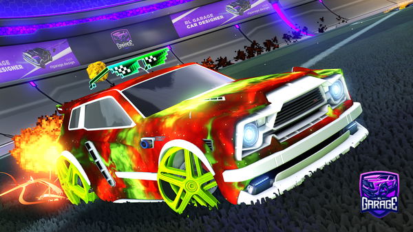 A Rocket League car design from Anonyeemous