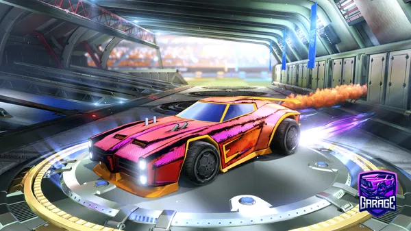 A Rocket League car design from GUILLEMREDA