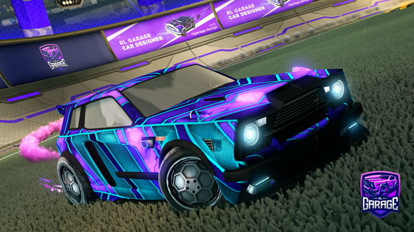 A Rocket League car design from azzyro