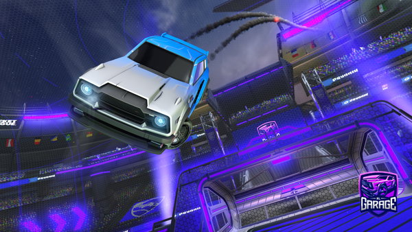 A Rocket League car design from Sarupa