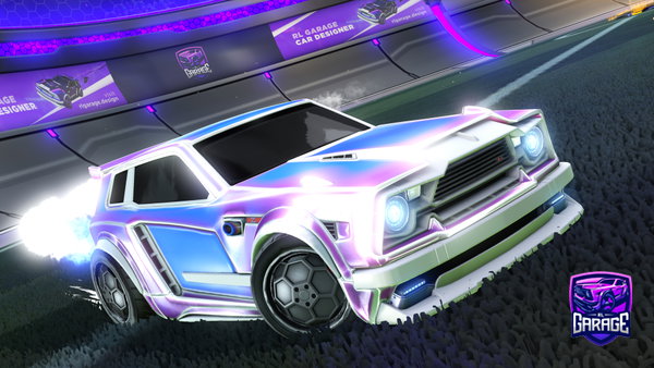 A Rocket League car design from MiguelGGpro
