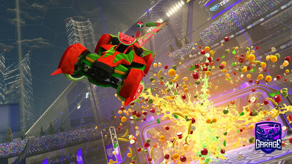 A Rocket League car design from TFyre