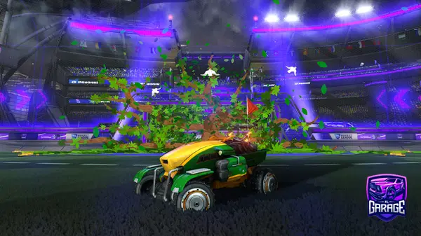 A Rocket League car design from Babyscklid