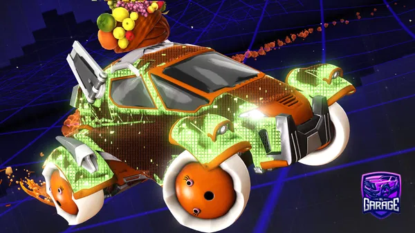 A Rocket League car design from PalmoCo5