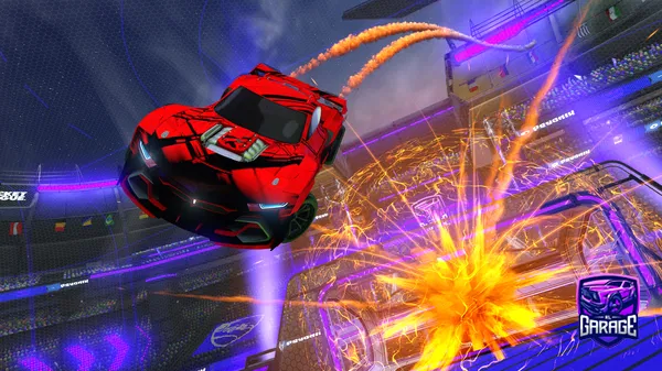 A Rocket League car design from Gam3rBoy11