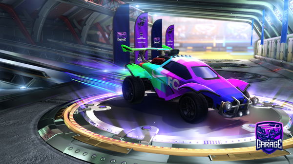 A Rocket League car design from Rundxwn