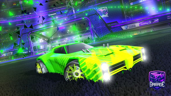 A Rocket League car design from WildGrayWolf