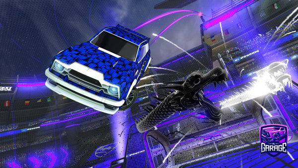 A Rocket League car design from daniboysuii