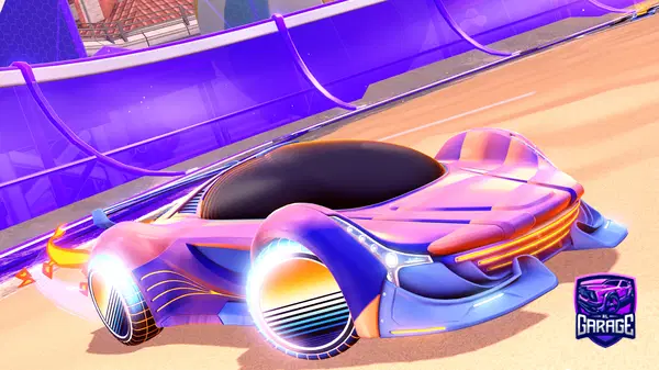 A Rocket League car design from irosario78