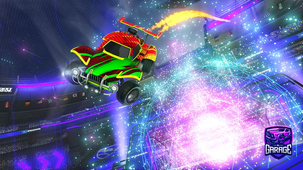 A Rocket League car design from Fire-Striker-5