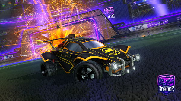 A Rocket League car design from Juju9171