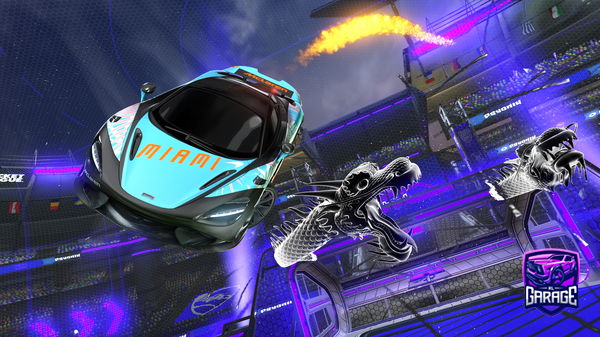 A Rocket League car design from forgives