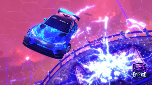 A Rocket League car design from GirlWithAGun20