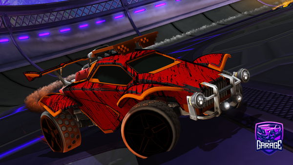A Rocket League car design from SOARKC