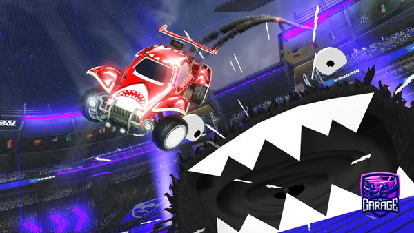 A Rocket League car design from Pooponthefloor69