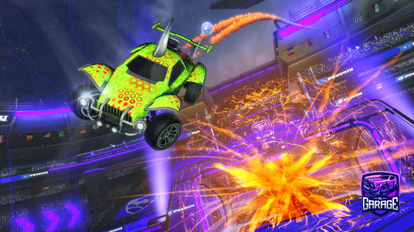 A Rocket League car design from karuseep