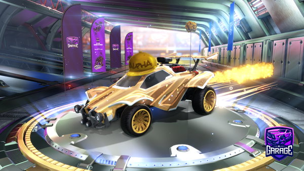 A Rocket League car design from Mrtonate
