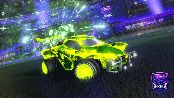 A Rocket League car design from A5LNN_