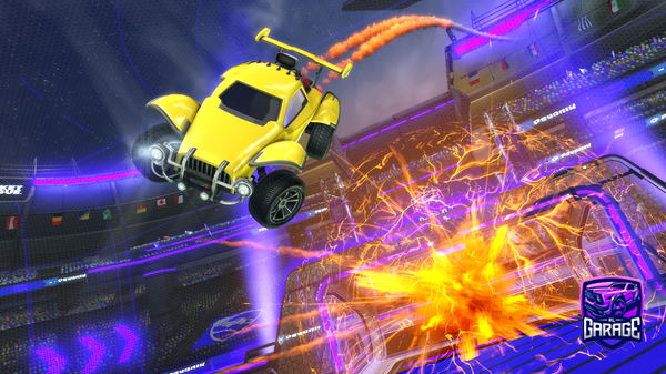 A Rocket League car design from harryjedibomb2